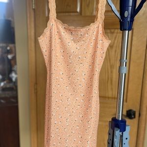 Creamy orange forever 21 mini dress